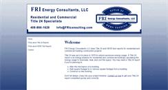 Desktop Screenshot of frienergyconsultants.com